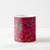 Mug Roses rouges de la Saint-Valentin avec message per (Centre)