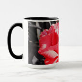 Mug Roses rouges romantiques (Gauche)