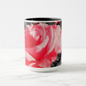 Mug Roses rouges romantiques (Centre)