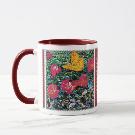Mug Roses rouges Roses rouges (Gauche)