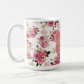 Mug Roses victoriens roses {ersonalize (Gauche)