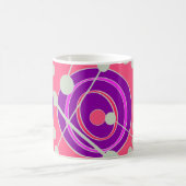 Mug Roses, violettes, oranges (Centre)
