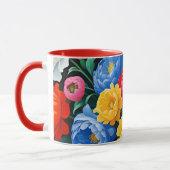 Mug Roses vives et colorées (Gauche)