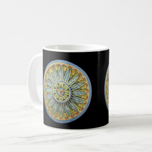 Mug Rosette architecturale antique n° 2 (Devant gauche)