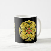 Mug Rosette architecturale antique n° 3 (Devant droit)