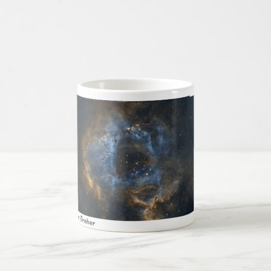 Mug Rosette Nebula par Eric Dreher, astrophotographe (Centre)