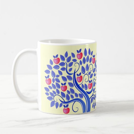 Mug Rosh Hashanah | Cadeau du Nouvel An juif (Gauche)