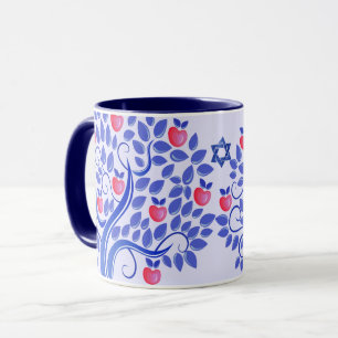 Mug Rosh Hashanah Cadeau du Nouvel An juif