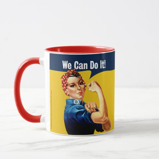 Mug Rosie la riveteuse | Musique | Anglais (Gauche)