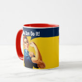 Mug Rosie la riveteuse | Musique | Anglais (Devant gauche)
