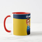 Mug Rosie la riveteuse | Musique | Personnaliser (Gauche)