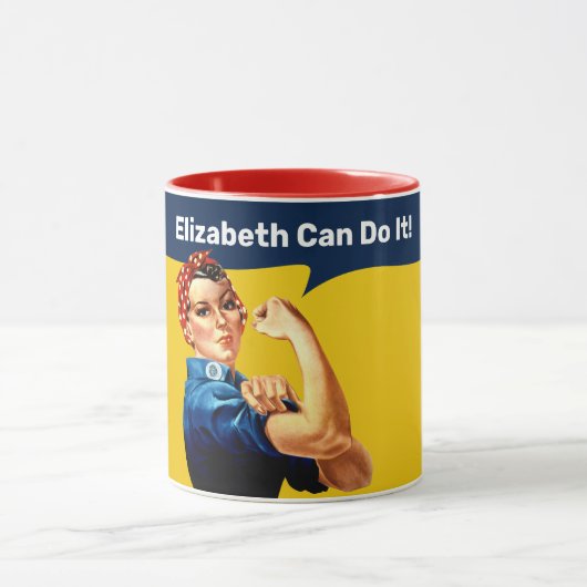Mug Rosie la riveteuse | Musique | Personnaliser (Centre)