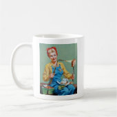 Mug Rosie le Riveter fait du fromage rôti (Gauche)