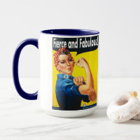 Rosie Le Riveter Fierce et Fabuleux tendance