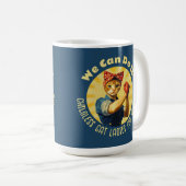 Mug Rosie Les Dames De Chat Riveter Pour Kamala Harris (Devant droit)