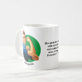 Mug ROSIE PERSONNALISÉE RIVETER Christian (Devant gauche)