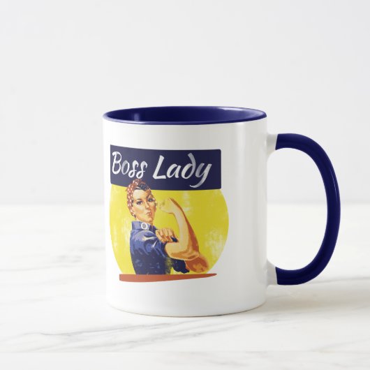 Mug Rosie Riveter Boss Lady (Droite)
