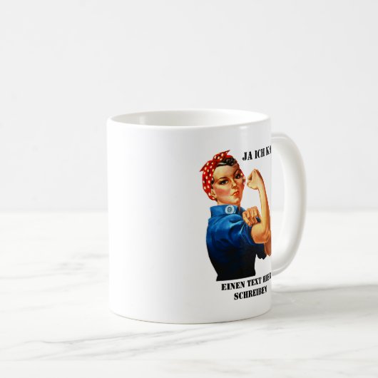 Mug Rosie the Riveter (Devant droit)