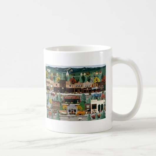 Mug ~ Roslyn, Washington "d'exposition du nord" (Droite)