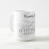 Mug Rossdhu Mansion Écosse (Devant gauche)