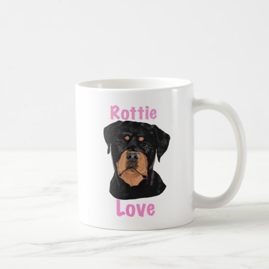 Mug Rottie Love (Droite)