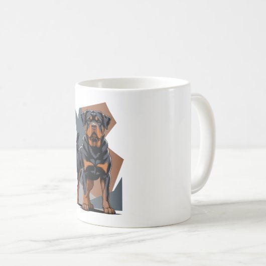 Mug Rottweiler (Devant droit)