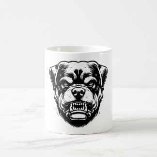 Mug Rottweiler Angry Face