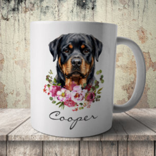 Mug Rottweiler aquarelle
