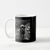 Mug Rottweiler de Noël pris en caméra (Gauche)