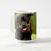Mug Rottweiler heureux (Devant gauche)