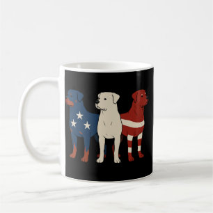 Mug Rottweiler homme amateur de chiens 4 juillet drape