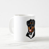 Mug Rottweiler Le Gardien Du Corps (Devant gauche)