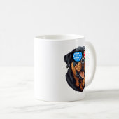Mug Rottweiler patriotique (Devant droit)