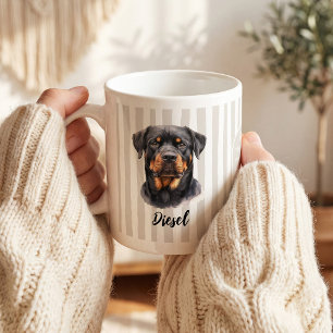 Mug Rottweiler personnalisé Cadeau personnalisé pour