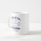 Mug Rottweiler, propriété (Devant gauche)