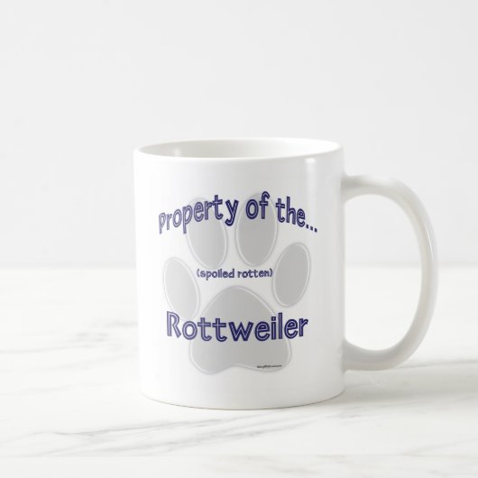 Mug Rottweiler, propriété (Droite)