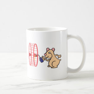 Mug roue à huile pour hamster idiot