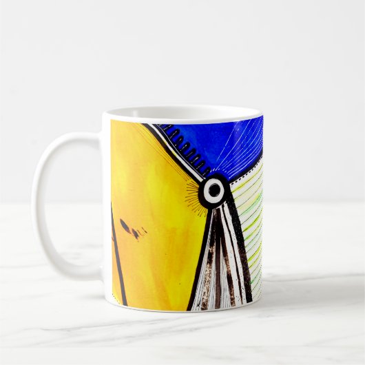 Mug Roue Abstraite (Gauche)