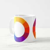 Mug roue de couleur (Devant gauche)