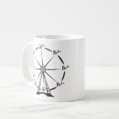 Mug Roue de Ferris ferreuse (Devant gauche)