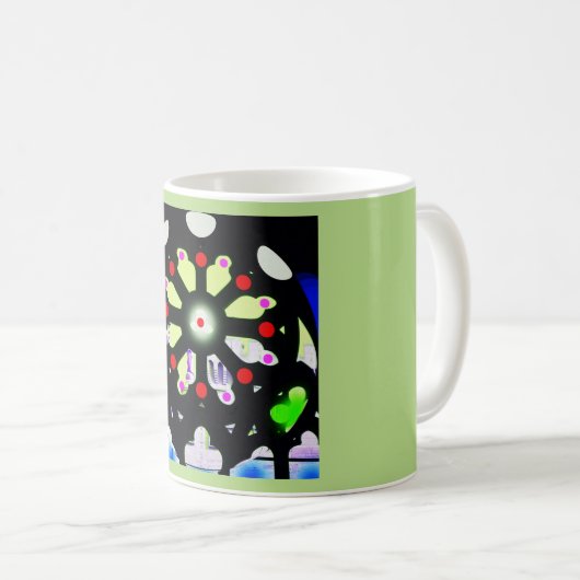 Mug Roue de fortune (Devant droit)