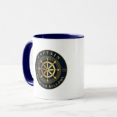 Mug Roue de navire en or (Devant gauche)
