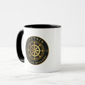 Mug Roue de navire en or (Devant gauche)