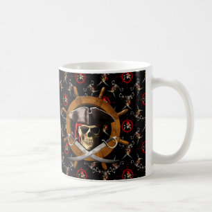 Mug Roue de pirate de jolly roger