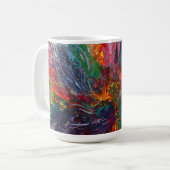 Mug Roue de spectre de couleurs (Devant gauche)