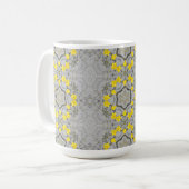 Mug Roue d'harmonie de jonquilles (Devant gauche)