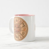 Mug - Roue hébraïque de Zodiaque israélienne (Devant gauche)