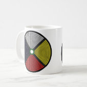 Mug Roue perlée de médecine (Devant gauche)