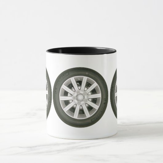 Mug Roue/Pneu (Centre)
