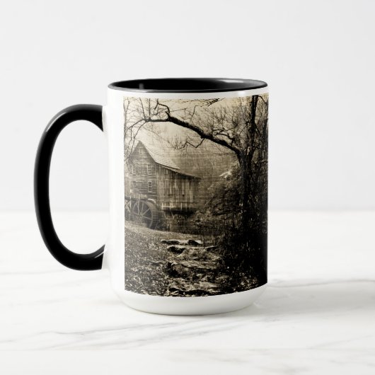 Mug Roue vintage (Gauche)